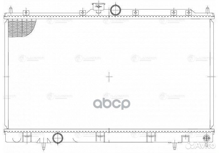 Радиатор охлаждения LRC1157 luzar