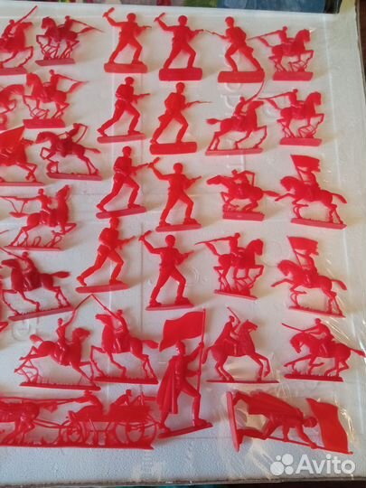 Солдатики пластмассовые СССР