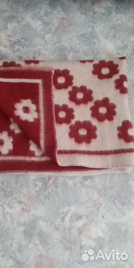 Одеяло шерстяное детское