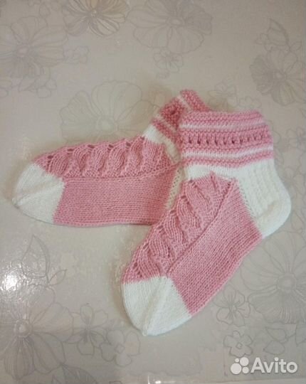 Носки вязаные