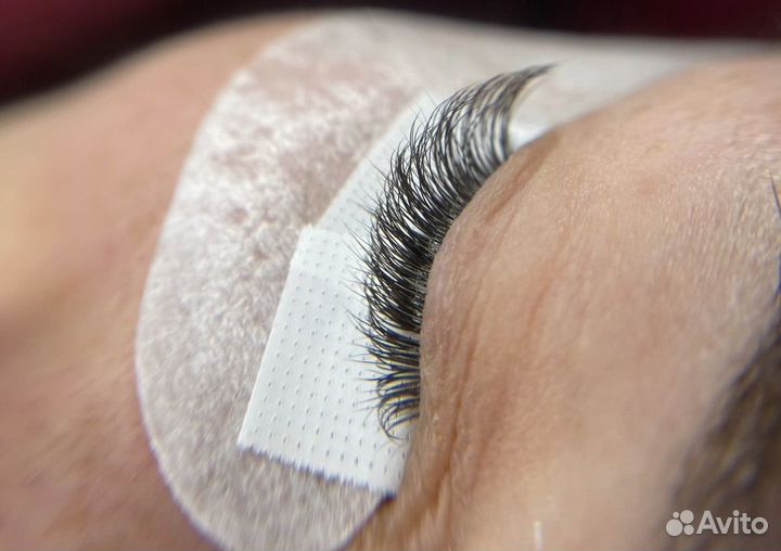 Наращивание ресниц модель