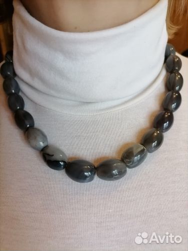 Украшения из натурального камня. Винтаж. СССР