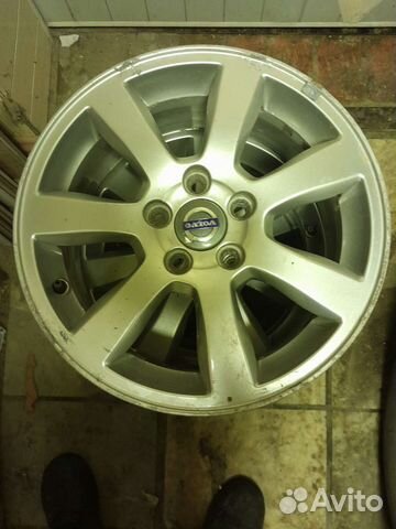 Бу литые диски r16 Volvo