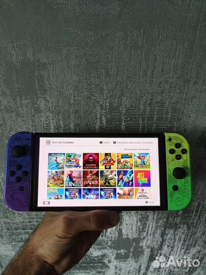 Nintendo switch oled splatoon edition