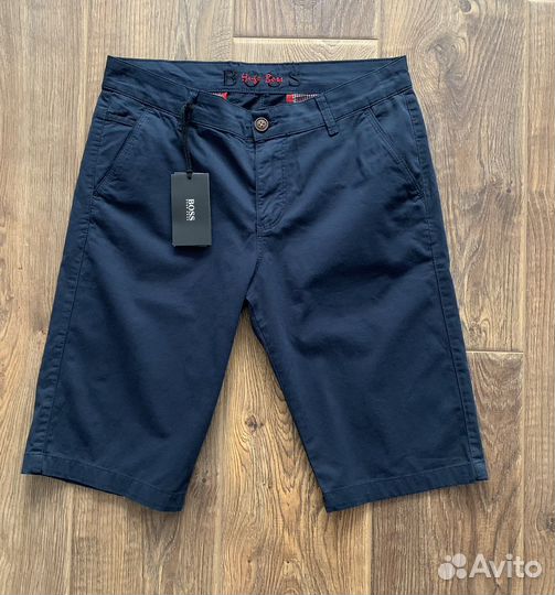 Шорты мужские Н.Босс (тём. синие)