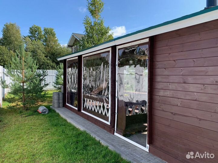 Мягкие окна из пвх 700 мкрн