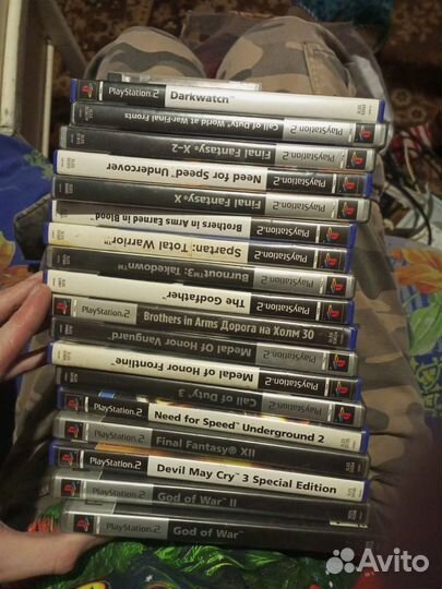 Диски для Ps2 лицензия