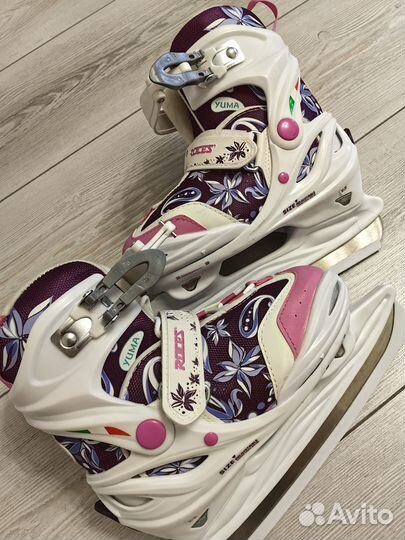 Коньки раздвижные детские Roces yuma girl 30-35