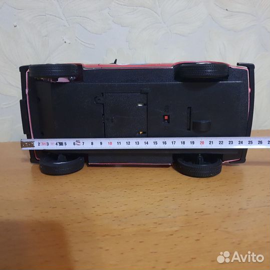 Автомодель Нива Пожарная служба масштаб 1:16