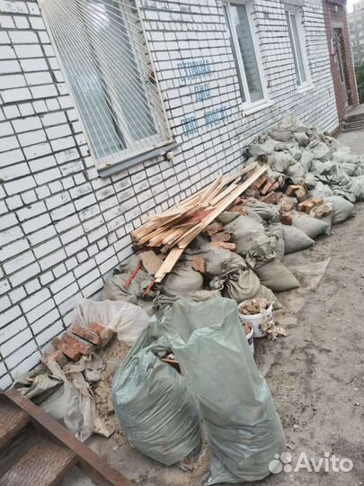 Демонтажные работы и вывоз мусора