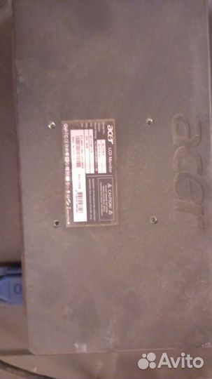 Монитор Acer AL1716A + операционный блок irbis