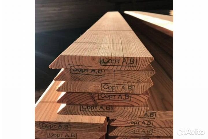 Планкен косой за м2 20 мм 95 мм 2000 мм, вс