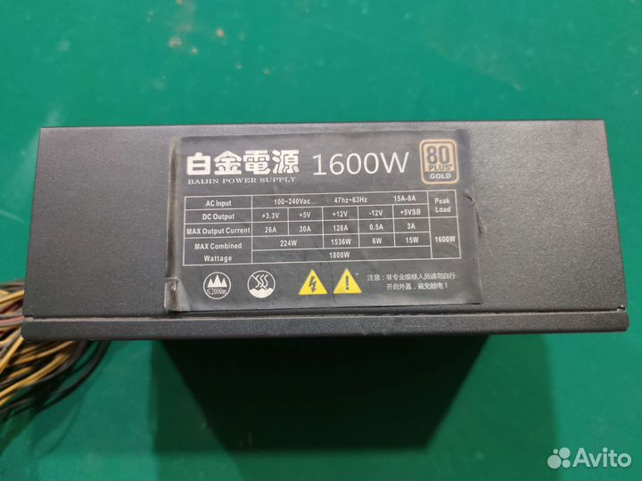 Блоки питания ATX 350-1600W