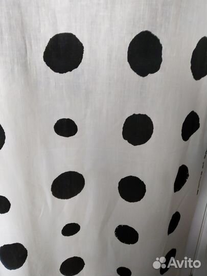 Дизайнерская льняная ткань ручной покраски икея