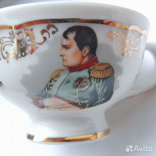 Кофейная чашечка Наполеон антикварная