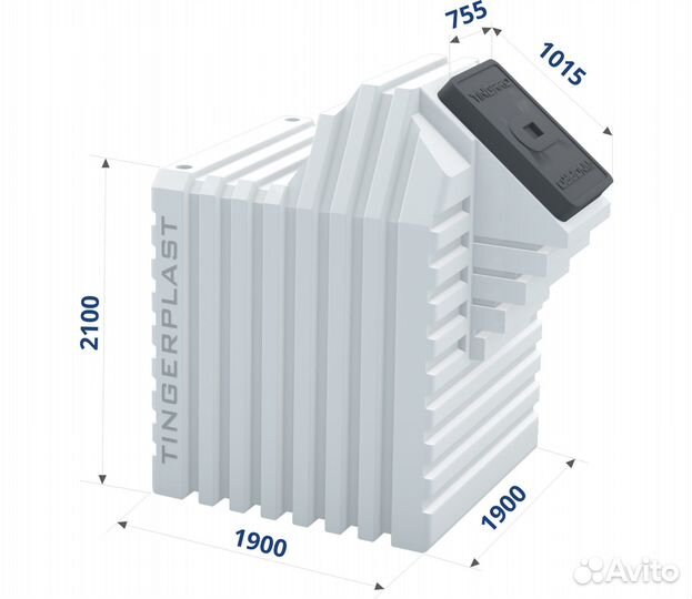 Пластиковый погреб