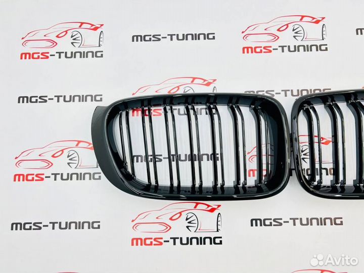 Решетка BMW Х4 f26 в стиле X4M с триколором М