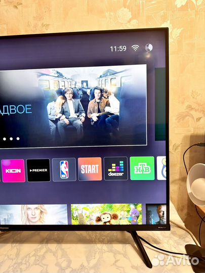 Hisense 43A6BG 109см 4K Ultra HD SMART TV+Wi-Fi