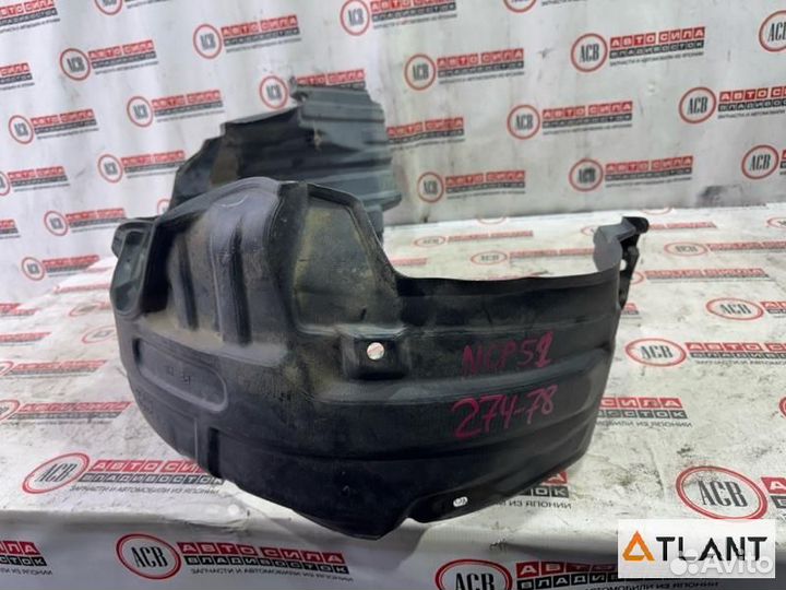 Подкрылок передний левый toyota probox