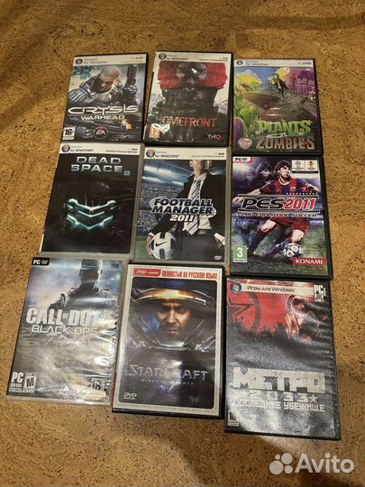 Компьютерные игры на дисках для пк