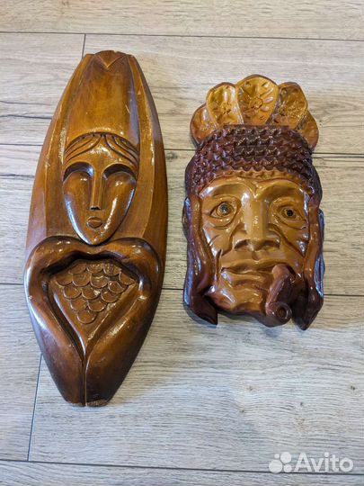 Маска панно настенная СССР