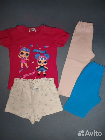 Одежда для девочки пакетом 80-92 пакетом