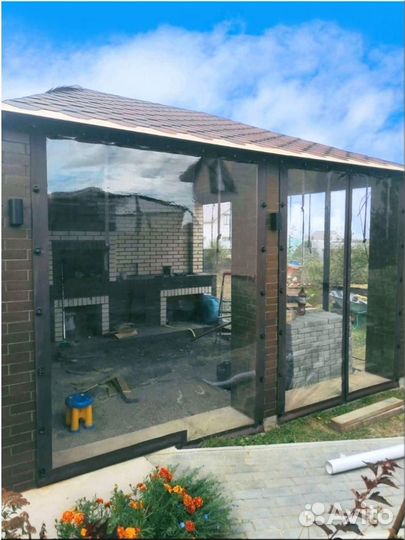 Мягкие окна на веранду