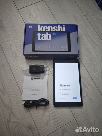 Планшет новый 8