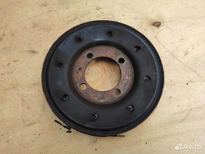 Шкив коленвала Z17DTH на Opel Astra H Meriva A