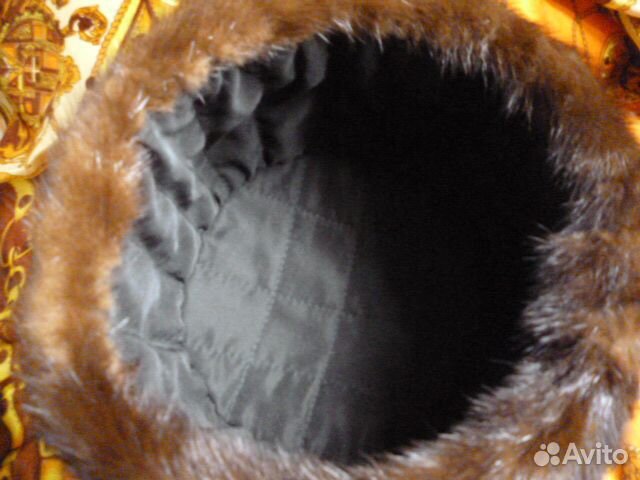 Шапка норковая женская