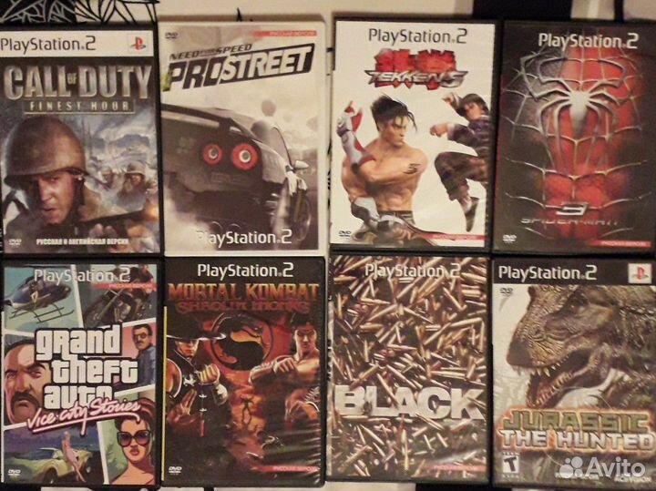 Игры PS2(только для чипованных консолей)