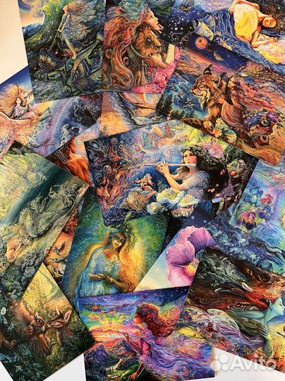 Коллекционные открытки Зачарованные миры Новые