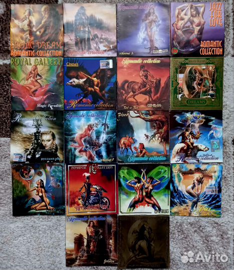 Cd диски Romantic Collection