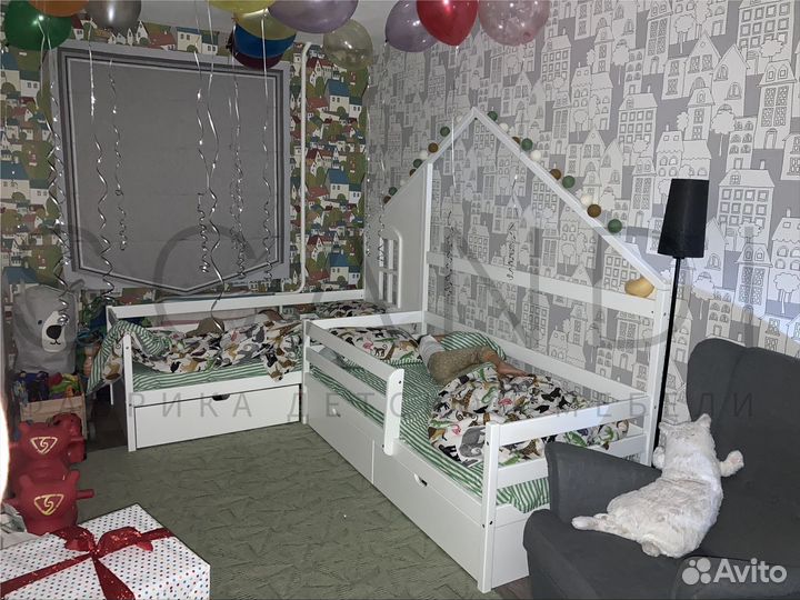 Угловая кроватка Дюплин