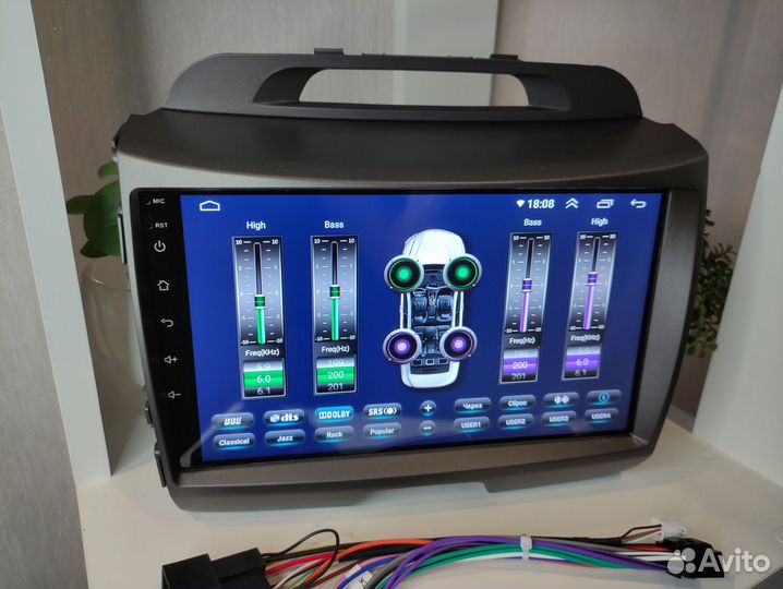 Магнитола Андроид 4/64гб Kia Sportage 3