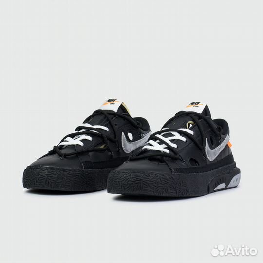 Кроссовки Nike Blazer Low x Off-White Wmns Black S