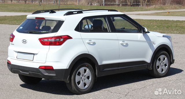 Рейлинги для автомобиля Hyundai Creta (2016- )