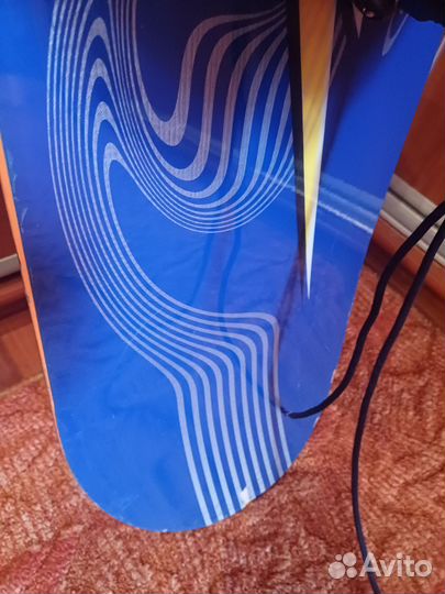 Сноуборд с ботинками