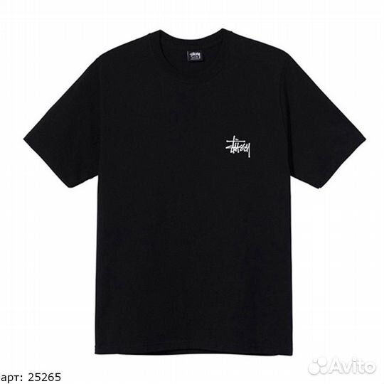 Футболка Stussy msk type Чёрная