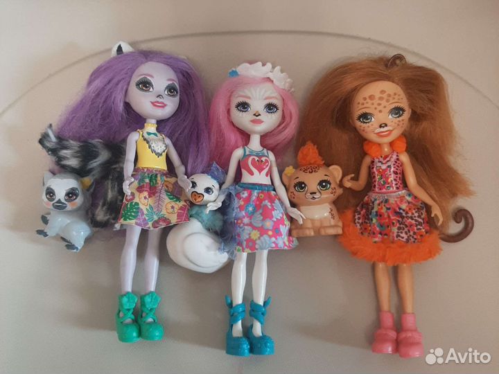 Кукла enchantimals с питомцем