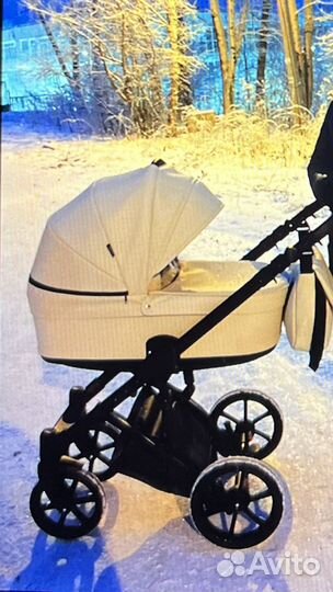 Коляска 2 в 1 эко кожа Quali Apollo