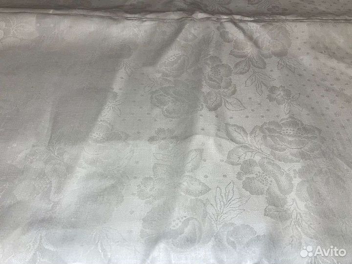 Лён жаккард СССР, ширина 170