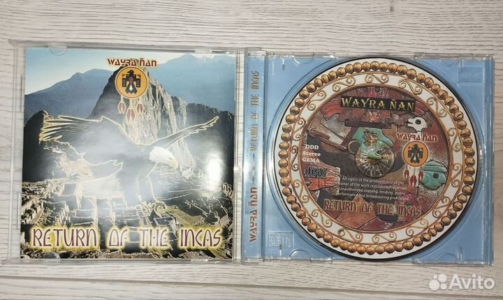 Cd Перуанская музыка Wayra Nan
