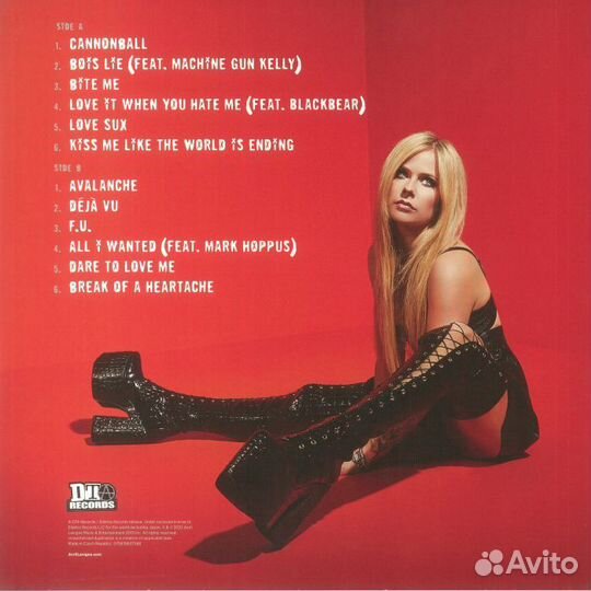 Винил Avril Lavigne - Love Sux