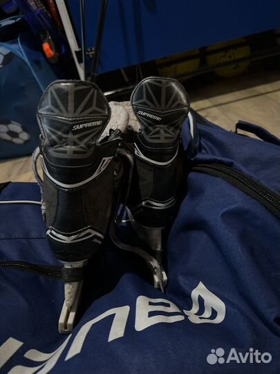 Коньки хоккейные детские 32 размер bauer