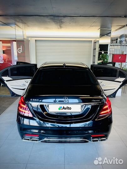 Mercedes-Benz S-класс 4.0 AT, 2017, 105 000 км