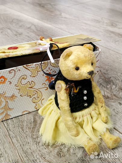 Мишка Тедди плюшевый ручной работы