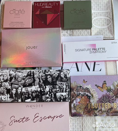 Тени для век lime crime,bobi brown