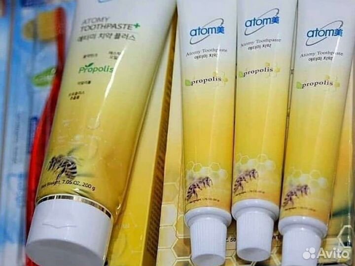 Зубная паста атоми
