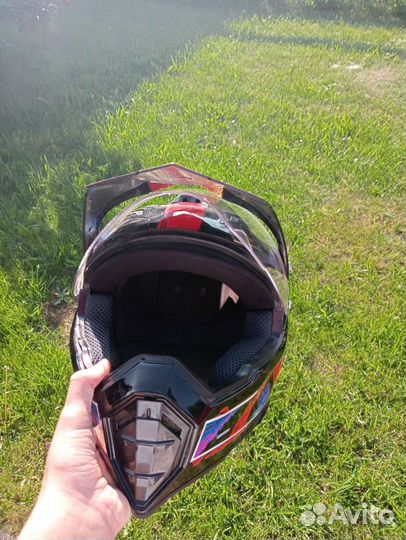 Шлем для питбайка - эндуро мотоцикла